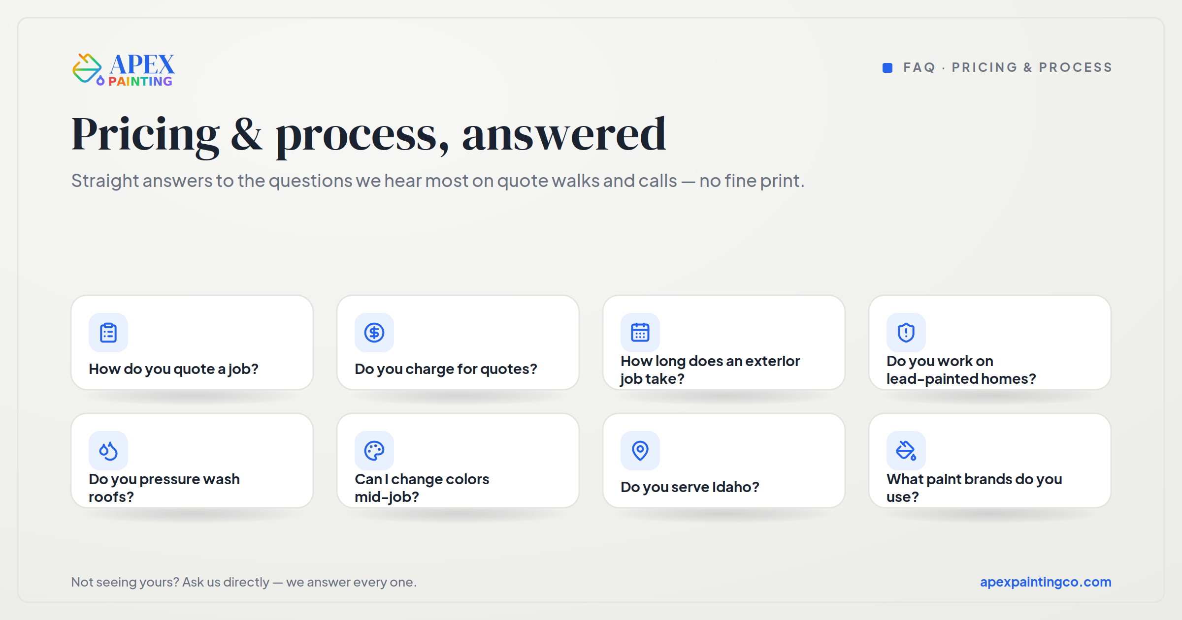 Painting FAQs: Pricing, Process, and What We Do